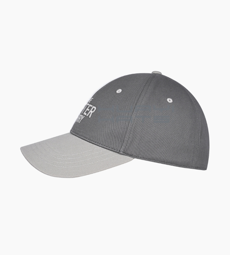 Custom Two-Tone Grey Structured Baseball Cap