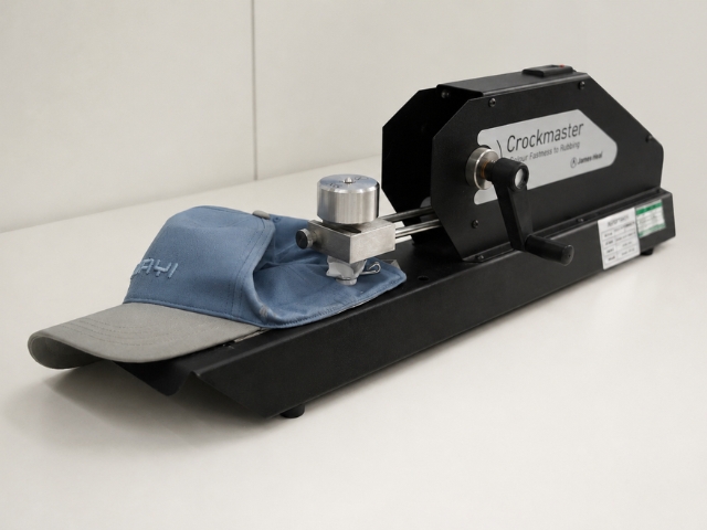 Dry and wet rubbing color fastness tester