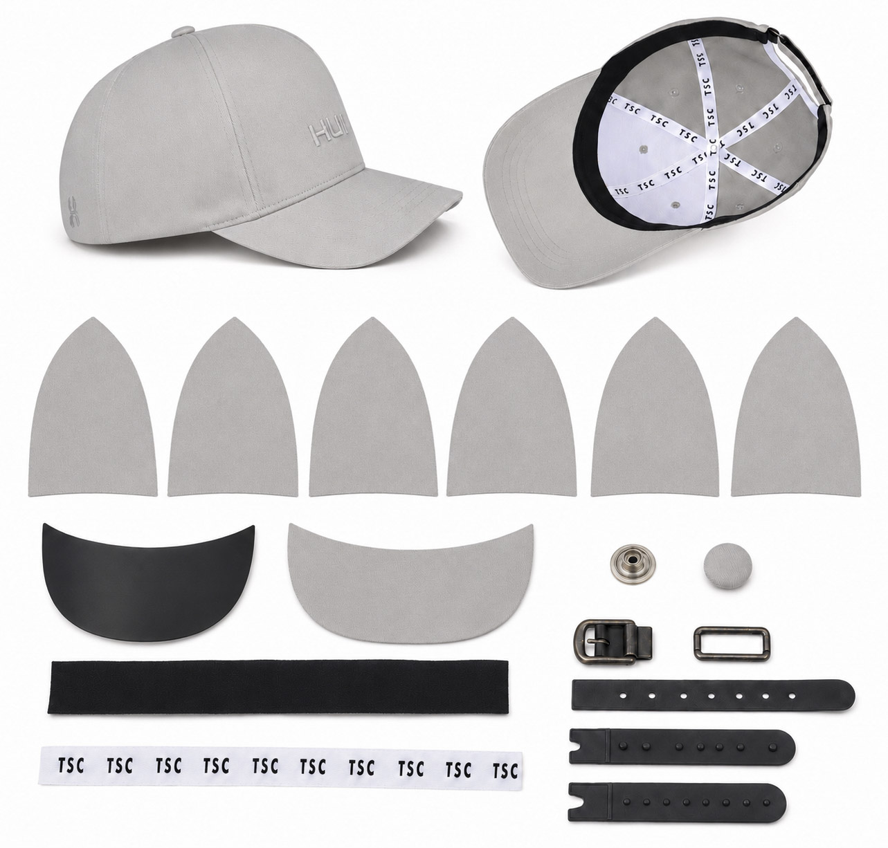 Baseball Cap Composition