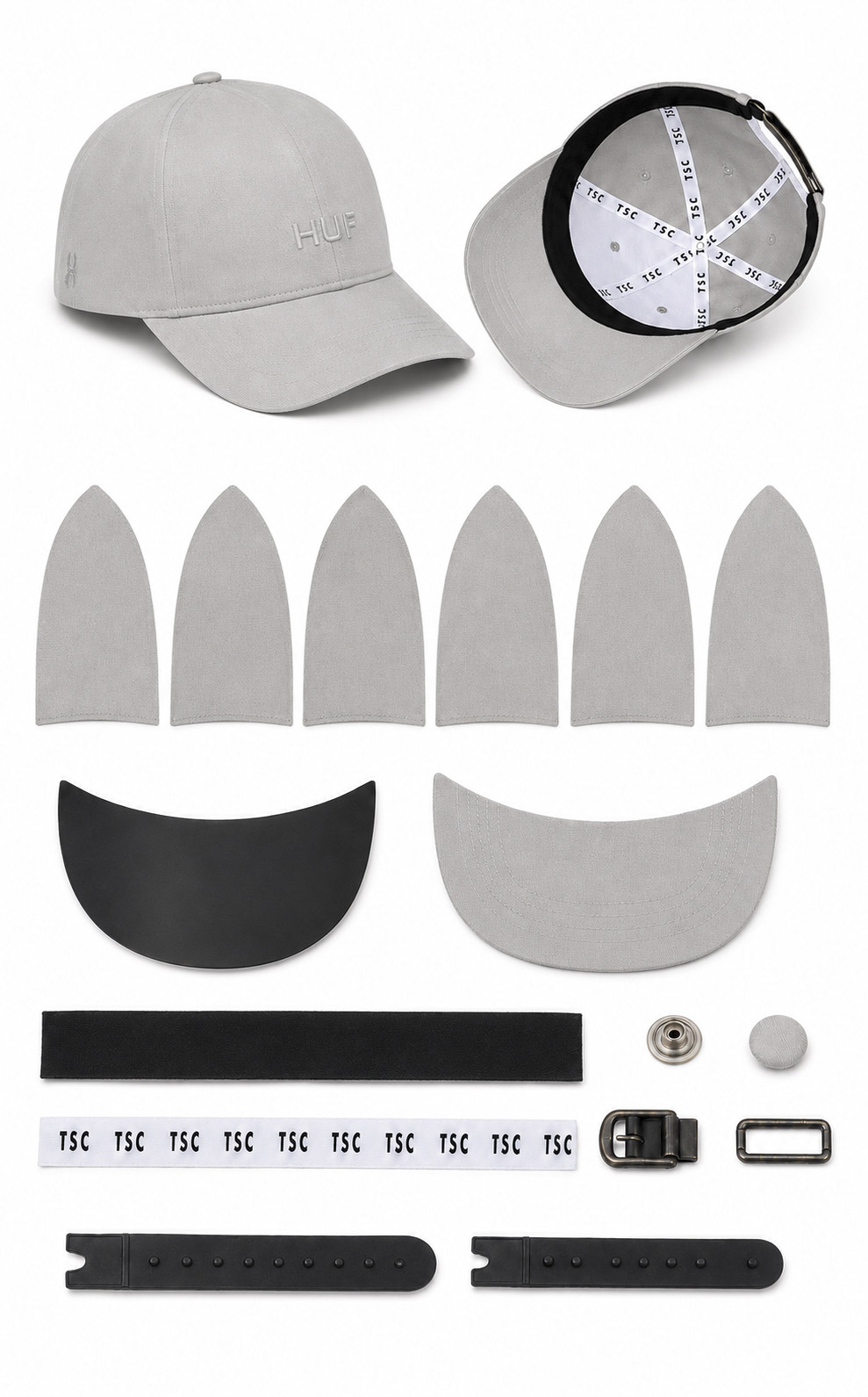 Baseball Cap Composition